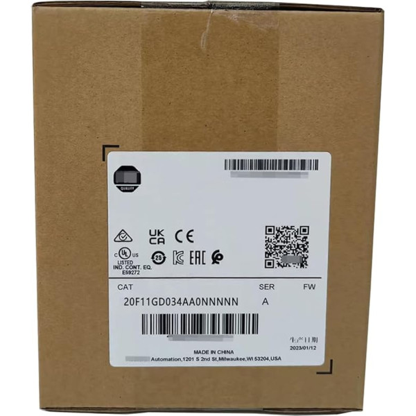 20F11GD034AA0NNNNN, Lieferung in Box, 20F11GD034AA0NNNNN, beschleunigt und versiegelt in Box