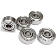 10PCS/2PCS Edelstahllager 633 634 635 636 Hochgeschwindigkeitslager S633 3 * 13 * 5, S634 4 * 16 * 5, S635 5 * 19 * 6, S636 6 * 22 * 7mm(10PCS,S634ZZ 4x16x5mm)