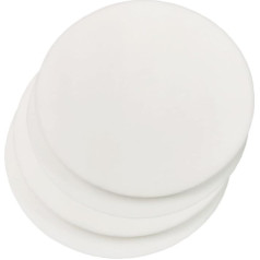 Premium Polsterschaumkissen, zuschneidbar, Sofa-Ersatzpolster, dicker runder Schwamm für Ess- und Stuhlsitze (3 cm dick, 70 cm Durchmesser)