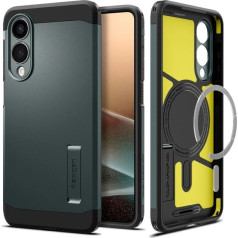 Spigen Futrālis Samsung Galaxy S25 Edge Tough Armor MagSafe - zaļš un melns