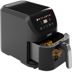 Princess Slim Airfryer 5.5 L - 1500 W - Quiet Operation (55 db) - Space-saving Design - Oil-Free - 8 Cooking Programmes - Adjustable Thermostat - Non-Stick Coating - 182240