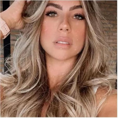 FASHION IDOL Wig for Women Synthetic Lace Front Door Curtain Fringe in Split Lace Hair Stitching Layered Colour Wig (NTSN4/UN9/12R, 71 cm)