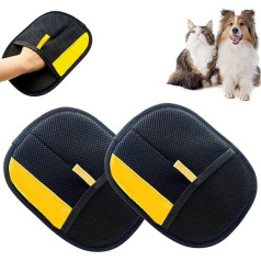 Petlova Glove, Petlova Sweep Glove, Petlova Sweep+, 2025 New Pet Hair Removal Glove for Cats & Dogs, Cat Grooming Gloves for Couch, Clothing, Carpet (2 Pcs)