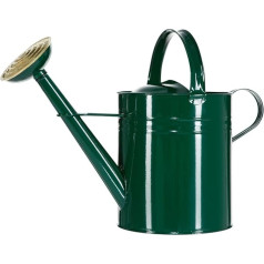 Dehner Nostalgic Watering Can 9 L Approx. 48 x 37 x 21 cm Zinc Green