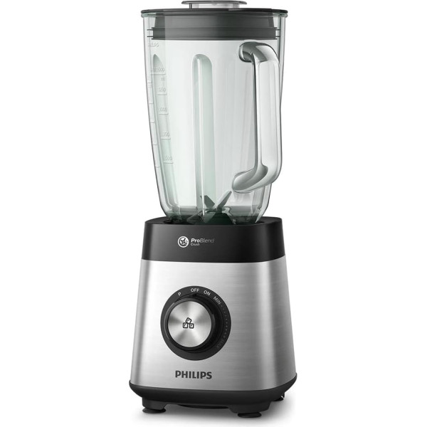Philips Stand mixer (27000 rpm, 2 Litre Glass Container, Drinking Bottle, Dishwasher Safe).