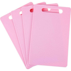 SIDCO Chopping Board Set of 4 Pink 24 x 15 cm