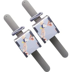 POPETPOP 2 Sets Hair Styling Tool Hair Dye Paper with Wrist Strap Portable for Salon and Home Ultra Thin for Scalp Easy to Use for Professionals