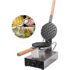 Fayelong Eggs Waffle Iron Hong Kong Style Egg Waffle Commercial Electric Rotating Non-Stick Professional 1400W 220V
