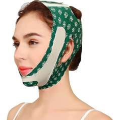 SEWOG V Line Lifting Mask, Facial Slimming Strap - Double Chin Reducer, Reusable Soft Silicone Chin Up Mask, Face Lifting Belt, for Wrinkle Sagging Face