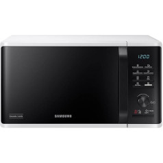 Samsung, Freestanding Microwave Grill Advanced, MG2AK3515AW/ET, Crispy Cooking, Microwave + Grill 800W + 1100W, 23L, 49 x 27.5 x 39 cm, White