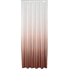 Sealskin Blend Shower Curtain, 180 x 200 cm, Dark Pink/White, Other