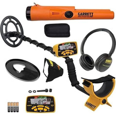 Garrett ACE 300 Metal Detector with Waterproof Search Coil and Pro-Pointer AT