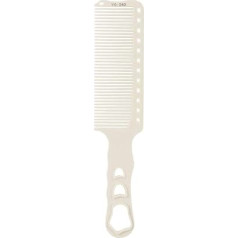 Barberology Comb, Heat Resistant Cutting Comb, Non-Slip, Corrosion Resistant, Super Thin for Cutting Hair Styling (White)