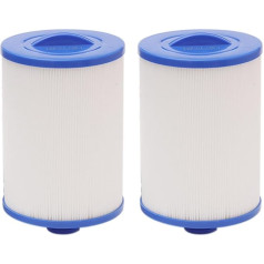 Ynzeyx Spa Filter for Whirlpools, Pack of 2 Spa Filter Cartridge Replacement for Pleatco PWW50, Unicel 6CH-940, Filbur FC-0359, 45 Sq. Ft Filter Cartridge
