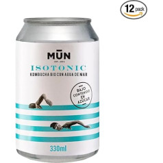 Isotonic Organic Kombucha with Sea Water 330 ml Pack of 12