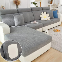 MINGPINHUIUS Sofa Seat, Cushion Cover, Stretch Sofa Cover, Universal Elastic Sofa Seat Cover, Non-Slip Sofa Cover Protective Cover for Sofa Cushion L-Shaped Chaise Lounge Furniture Protection