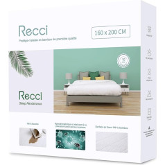 Recci Bamboo mattress protector, mattress pad, cover, incontinence pad