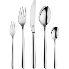 ZWILLING Newcastle 60-Piece Cutlery Set, for 12 People, 18/10 Stainless Steel/High Quality Blade Steel, Polished, Silver