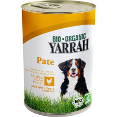 Yarrah Pack of 12 Paté with Chicken and Spirulina and Seaweed 400 g