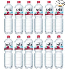 Onlineshop 12 Bottles H e l l a Near Water Cherry 1.5 L with Disposable Storage + Space Biscuit Free 45 g Bormann