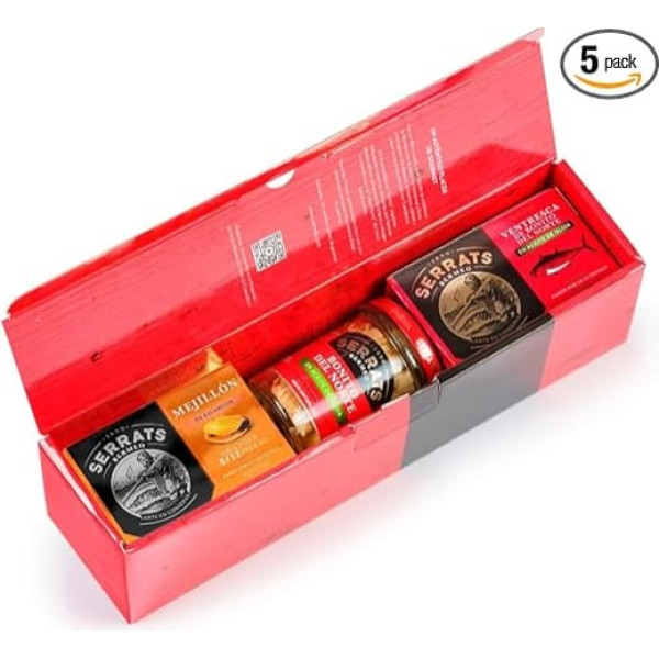 SERRATS – Gift Box – Sailor Duo – 5 Canned Fish