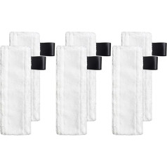 Huayuwa Pack of 6 Wipes Replacement for Kärcher EasyFix SC2 SC3 SC4 SC5 Steam Cleaner