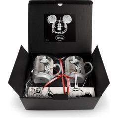 Egan WMSET/31 Paris Disney Stackable Mug Set of 2 with Place Mat Multi-Coloured