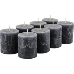 High-Quality & Rustic Pillar Candles - SafeCandle - Wax Candles / Rustic Candles / Advent Candles for Christmas