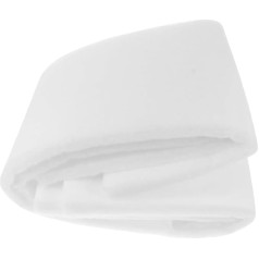 Fire Retardant Hypoallergenic Polyester Wadding Roll 68cm x 2m for Quilting, Bedding, Pillows, Upholstery, Sewing, Upholstery and Crafts