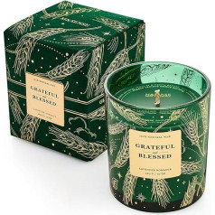 Scented Candle for Women Men Gift - Lavender Scented 10oz Soy Wax Gift for Thanksgiving Mother's Day Father's Day Teacher