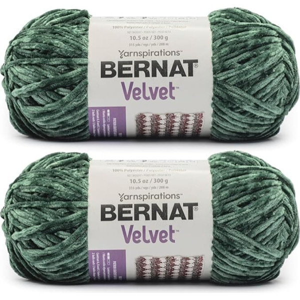 Bernat 2 x Pine Velvet Yarn