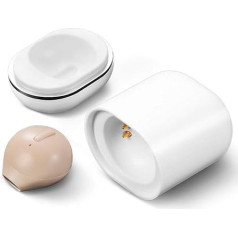 SZHTFX Mini Earbuds Bluetooth In-Ear Microphone Small Invisible Fast Charge 260mAh Wireless Sports Earphones with IPX5 Hi-Fi Stereo Works iOS Android