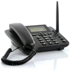 Wireless GSM Desktop Phone - Desktop Style Phone with SIM Card Slot by Express Panda®