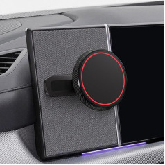 ALAFLY Designed for Hyundai Ioniq 5 Mobile Phone Holder [Compatible with MagSafe], Magnetic on Metallic Dashboard for 2024-2025 Hyundai Sonata, Kona & 2022-2025 Loniq5 5N