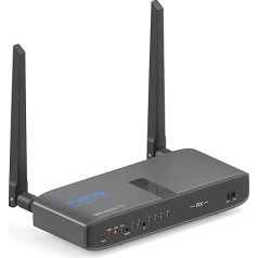 PureLink® Wireless-HDMI Empfänger, Kabellose HDMI Übertragung, Full HD, 1080p, unkomprimierte Übertragung auf bis zu 150 Metern Distanz, Empfänger zur Erweiterung, schwarz
