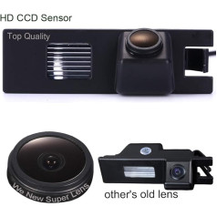 Navinio Reversing Camera Waterproof Night Vision Car Rear View Camera Parking Aid Reversing System Number Plate Light for Opel Vectra C Astra H Corsa D Zafira B Tigra Meriva A Insignia