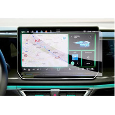 GAFAT Compatible with VW Passat B9 Variant 2024 2025 15 Inch Navigation Screen Protector, Tempered Glass Screen Protector for Pasat B9 from 2024 - 15 Inch Discover Pro Max, 9H Anti-Scratch