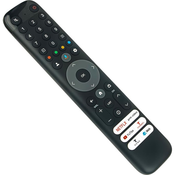 ALLIMITY RC833 GUB1 Remote Control Replacement for TCL LED LCD TV 50C643 55C745 65C64375P745 85V7A 75C641 75C845 98P745 50C805 50C745 65C745 43 C643 50C645 50QM8B 55C641 55C643 55C749 55C845