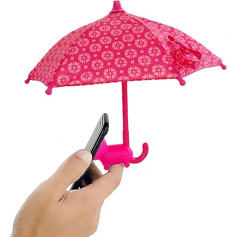 VIVOUNITY Mobile Phone Umbrella Suction Cup Stand - Universal Adjustable Pig Phone Stand Sun Visor Sun Visor with Suction Cup Mount Phone Holder Anti-Refection Block Glare