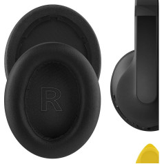 Geekria QuickFit Replacement Ear Pads Compatible with Anker Soundcore Life Q10, Life 2 NEO BT Headphones, Ear Pads (Black)