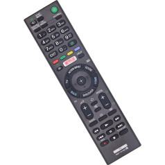 Replacement Remote Control for Sony Smart TV RMT-TX101J RMT-TX102U RMT-TX102D