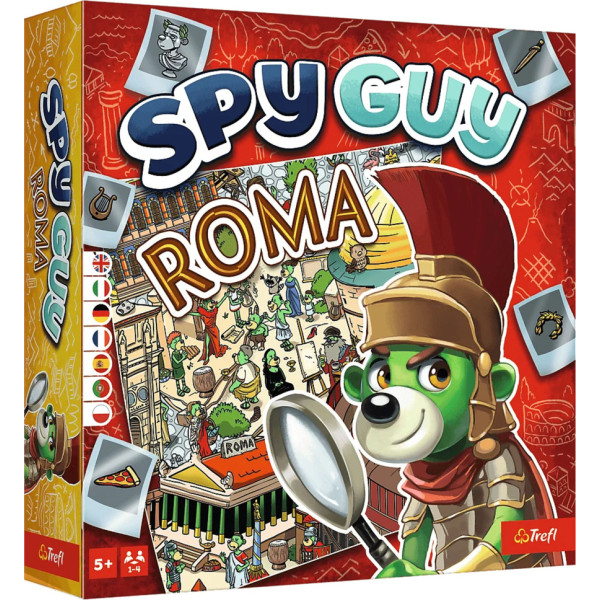 Trefl Puzzle Spēle Spy Guy ROMA Trefl 02730