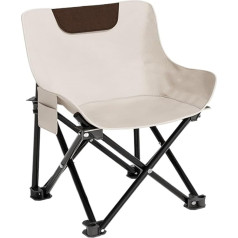 DDRROJFRS Outdoor Camping Chair, Foldable Lightweight Fishing Chair, Stable, Picnic, Multifunctional Camping Chair, Beach Chair, Camping Equipment (9)