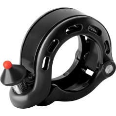 ROCKBROS Bicycle Bell, Hidden Bicycle Bell with Clear and Long Sound, Durable MTB Bell for 22.2/25.4/31.8mm Standard Handlebar Size, More Than 100dB, Bicycle Horn for Adults or