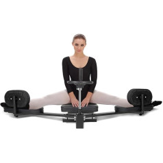 Spagattrainer, leg spreader for stretching the adductors up to over 180°, leg stretcher stretching machine, professional leg spreader for yoga, martial arts and balancing acts