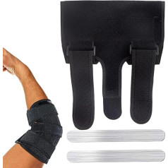 Generisch Kubitaltunnel Bandage | Stabilisierende Ellenbogenorthese - Einstellbares Wickelband und atmungsaktive Manschette für häuslichen Komfort und Erholung beim Schlafen für Männer und Frauen