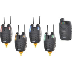 Waterproof Wireless Carp Fishing Bite Alarm with Ear Hook 200M (30-4)