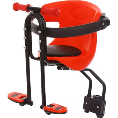 Bicycle Child Seats, Front Bicycle Seat, Children's Bicycle Seat, Front Seat Safety Seat with Pedal up to 30 kg from Baby for Bicycles, Adjustable Children's Bicycle Seat up to 20 kg, Bicycle Seat