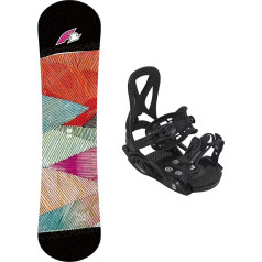 F2 Freedom Junior Snowboard Set 140 cm with Eco Pure Binding M