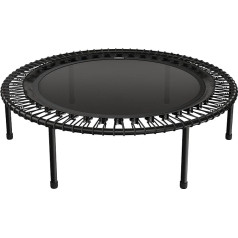 bellicon Fitness Trampolin |Praktische Klappbeine & Seilring-Federung bis 120kg (Stark) | Dreiteiliger Rahmen | Made in Germany